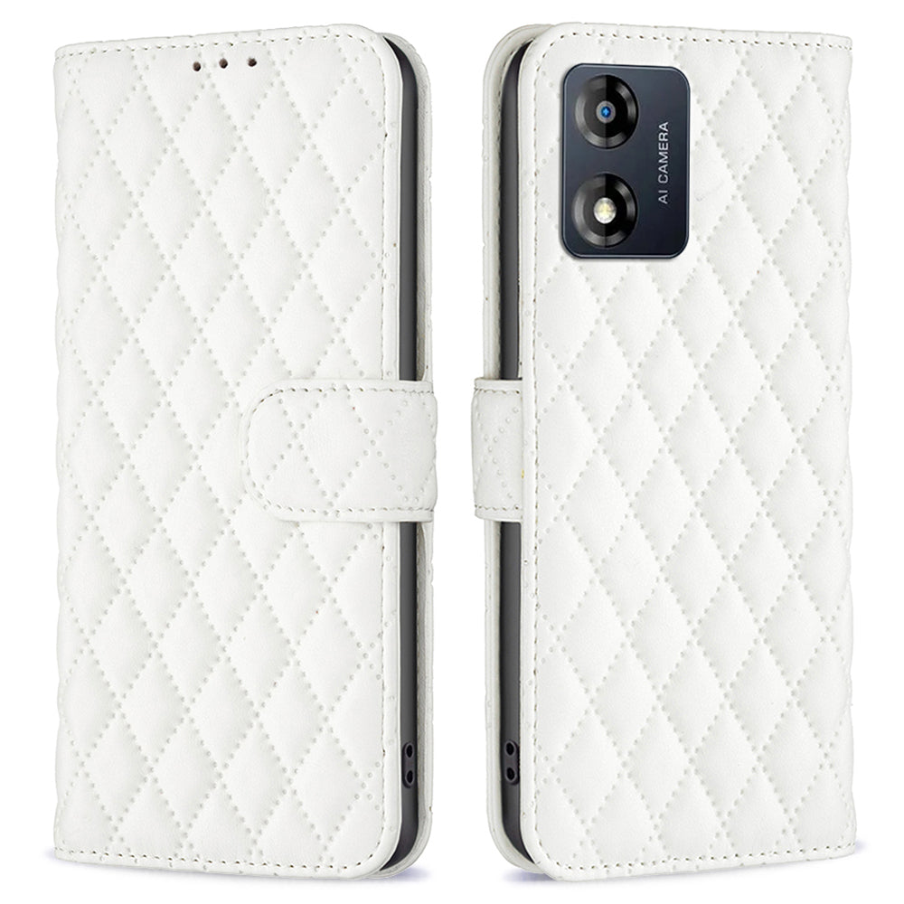 BINFEN COLOR pro Motorola Moto E13 4G Anti-shock kožené pouzdro na telefon stojánek na peněženku BF Style-14 Kryt na telefon proti poškrábání BINFEN COLOR pro Motorola Moto E13 4G Anti-shock kožené pouzdro na telefon stojánek na peněženku BF Style-14 Kryt na telefon proti poškrábání